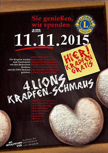 Krapfenplakat